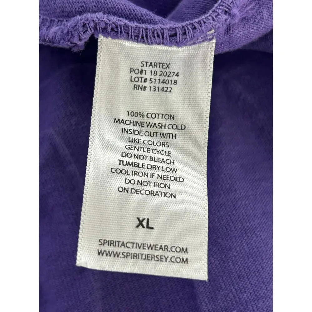 Disney Parks Spirit Jersey Purple Potion Sparkle oversized Women’s Size XL - Picture 8 of 8